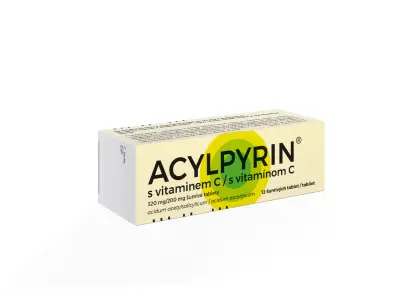 ACYLPYRIN® s vitaminem C 320 mg/200 mg šumivé tablety 12 ks